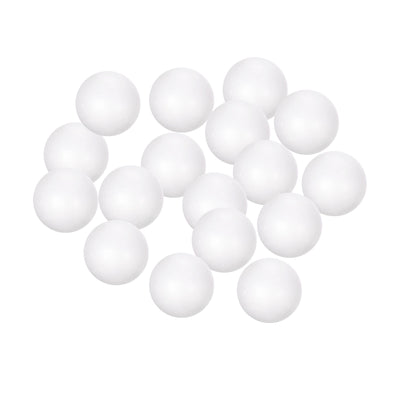 Harfington Uxcell 36Pcs 2" White Polystyrene Foam Solid Balls for Crafts and Party Decorations