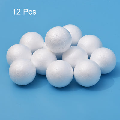 Harfington Uxcell Polystyrene Foam Solid Balls for Crafts and Party Decorations