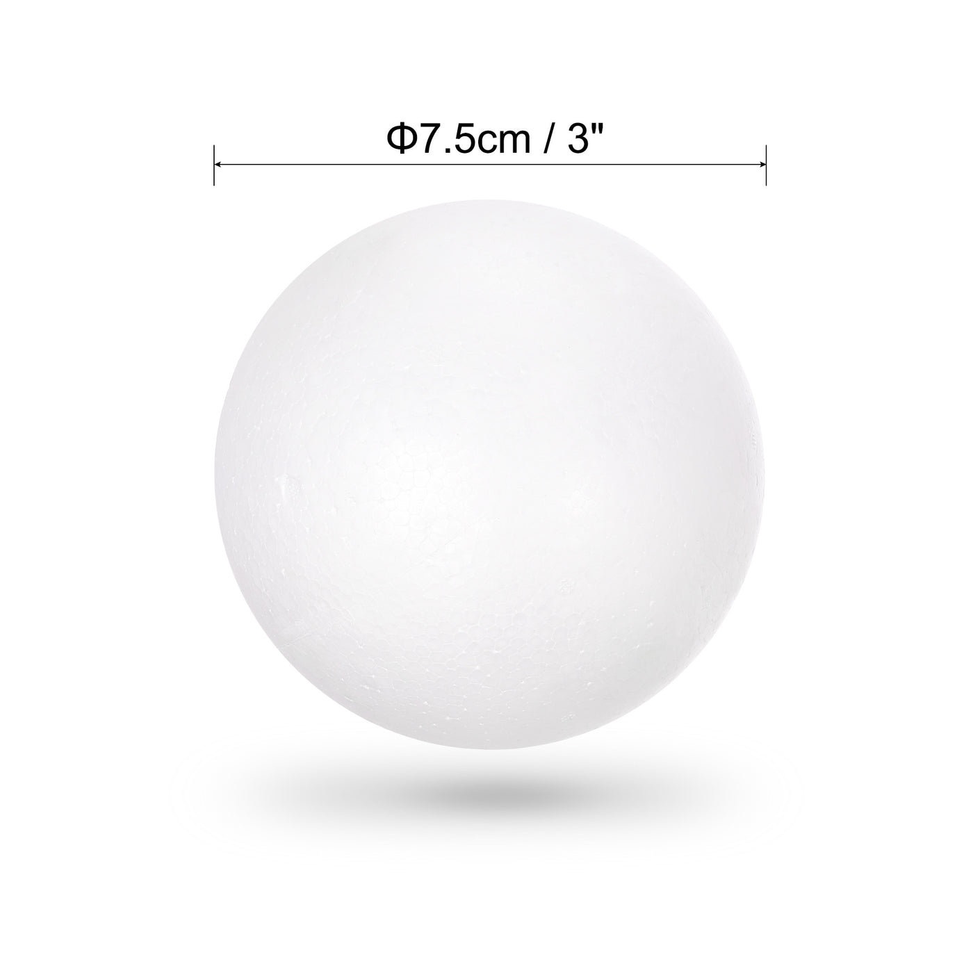 uxcell Uxcell Polystyrene Foam Solid Balls for Crafts and Party Decorations