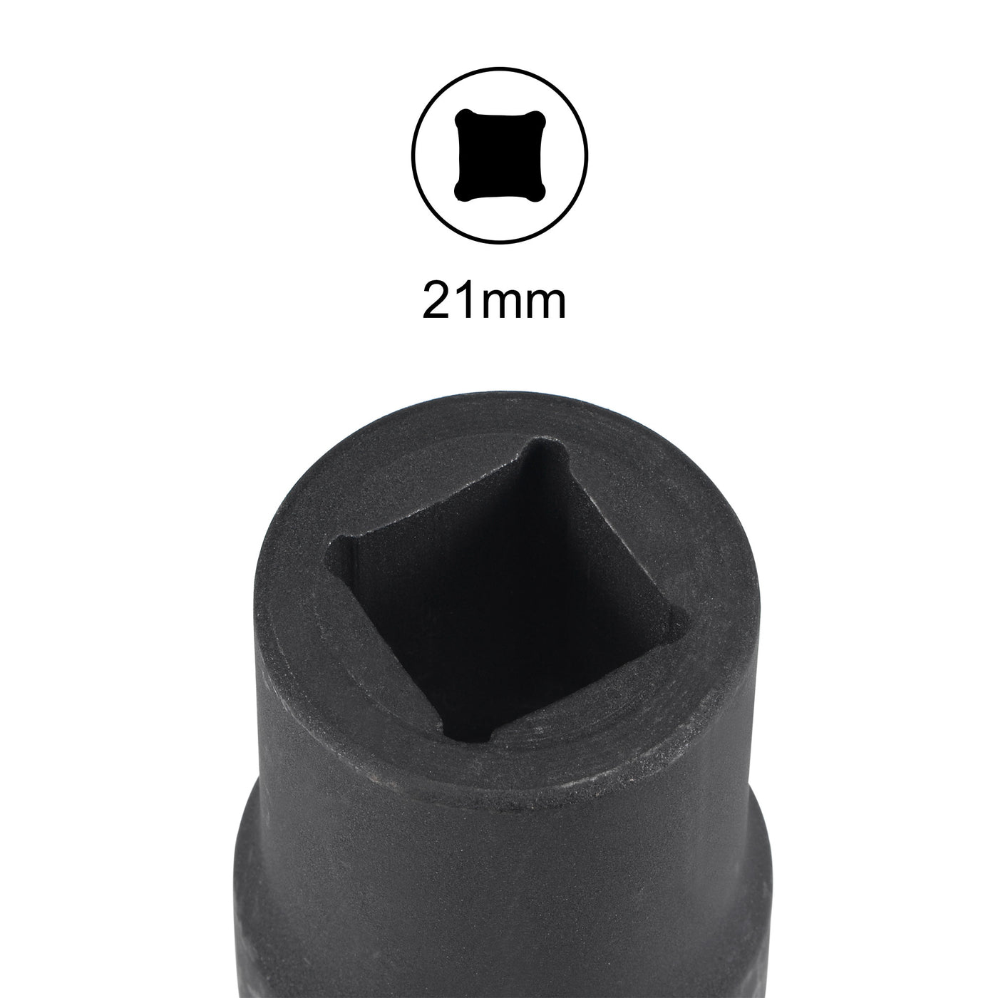 Harfington Drive by Square Impact Socket, CR-MO, Standard Metric Sizes