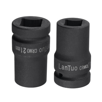 Harfington Drive by Square Impact Socket, CR-MO, Standard Metric Sizes