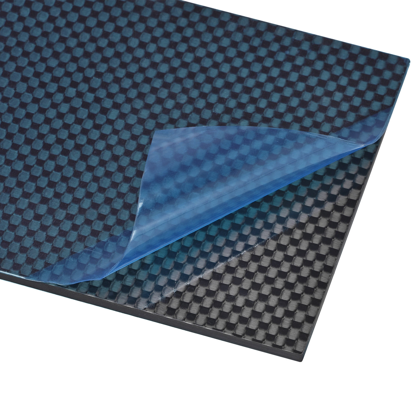 Uxcell Uxcell Carbon Fiber Plate Panel Sheets 300mm x 200mm x 0.6mm (Plain Glossy)