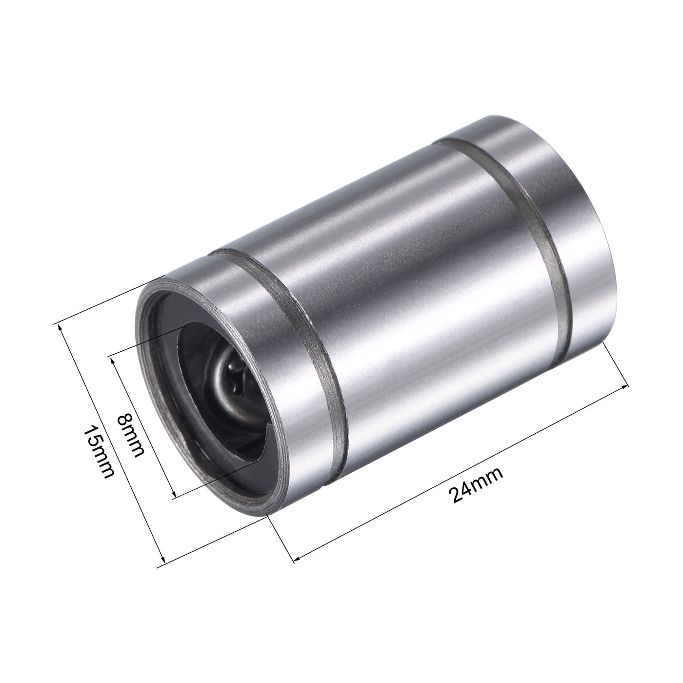 uxcell Uxcell Linear Ball Bearings Steel Cage for CNC 3D Printer