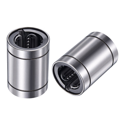 Harfington Uxcell Linear Ball Bearings Steel Cage for CNC 3D Printer