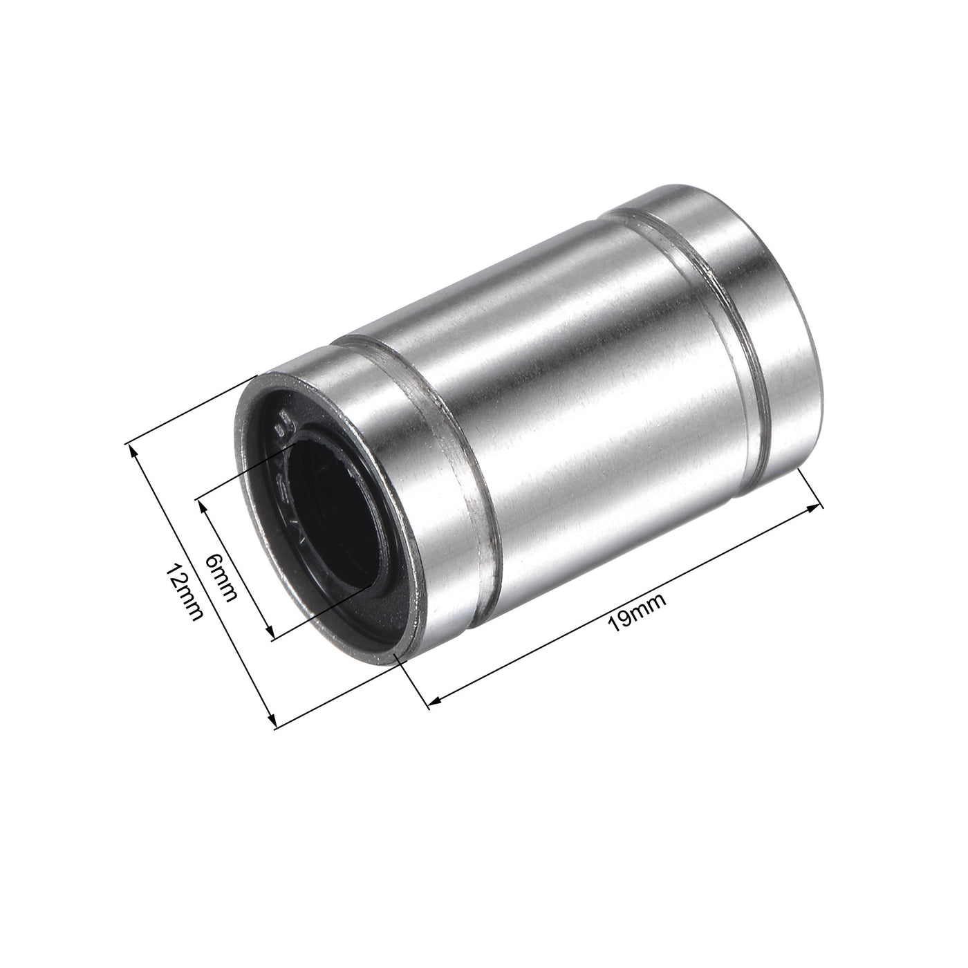 uxcell Uxcell Linear Ball Bearings Nickel Plated for 3D Printers