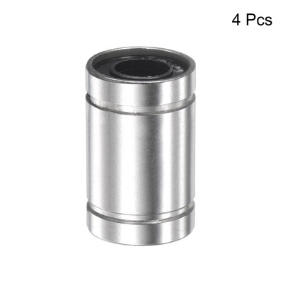 Harfington Uxcell Linear Ball Bearings Nickel Plated for CNC 3D Printer