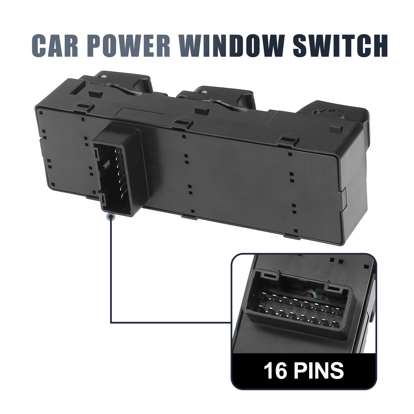 X AUTOHAUX Master Driver Side Power Window Switch 93570-1M110 Replacement for Kia Forte 2010-2013