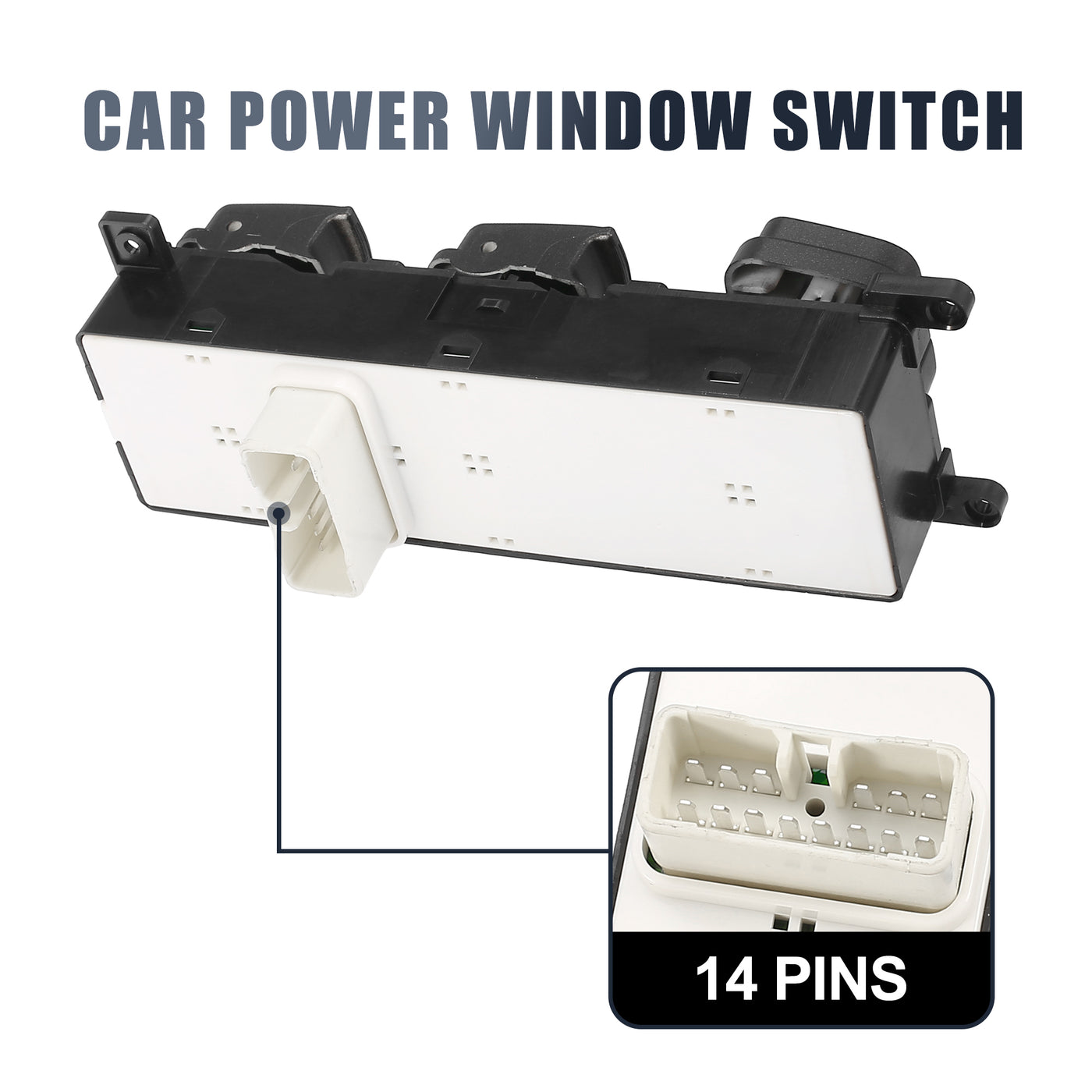 X AUTOHAUX Master Driver Side Power Window Switch 93570-3K600 Replacement for Hyundai Sonata 2008-2010