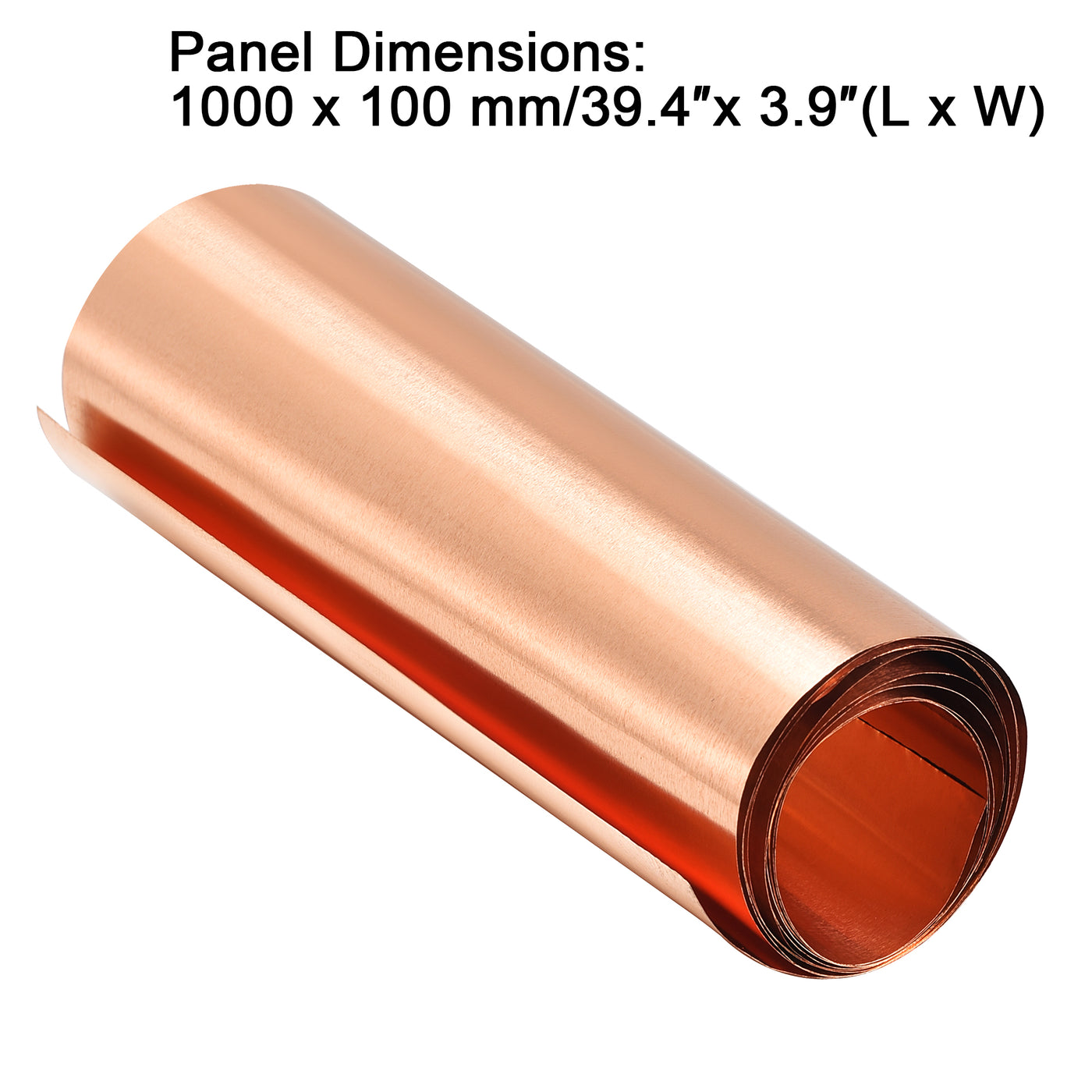 uxcell Uxcell Copper Sheet Roll, Metal Foil Plate