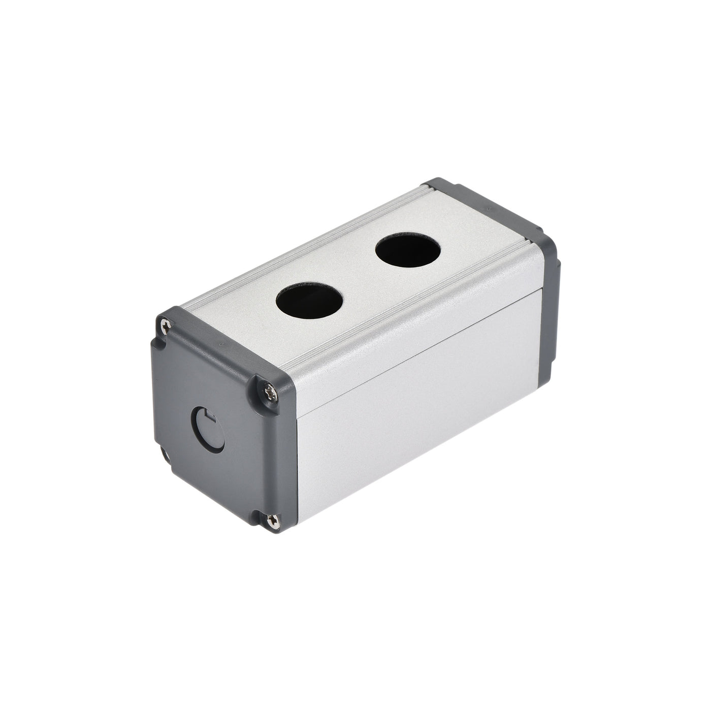 uxcell Uxcell 2 Holes 16mm Aluminum Switch Button Station Box with a PG7 Cable Gland