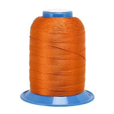 Harfington Uxcell Bonded Polyester Thread Extra-strong 870 Yards 300D/0.38mm (Red)