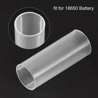 Harfington Uxcell AAA Battery 3x1.5V Storage Adapter Case,18650 Battery Holder Converter for AAA LED Flashlight 1 Set