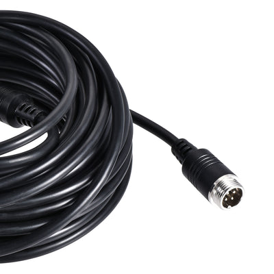 Harfington Uxcell Video Aviation Cable 4-Pin 29.53FT 9 Meters Male to Female Extension Cable