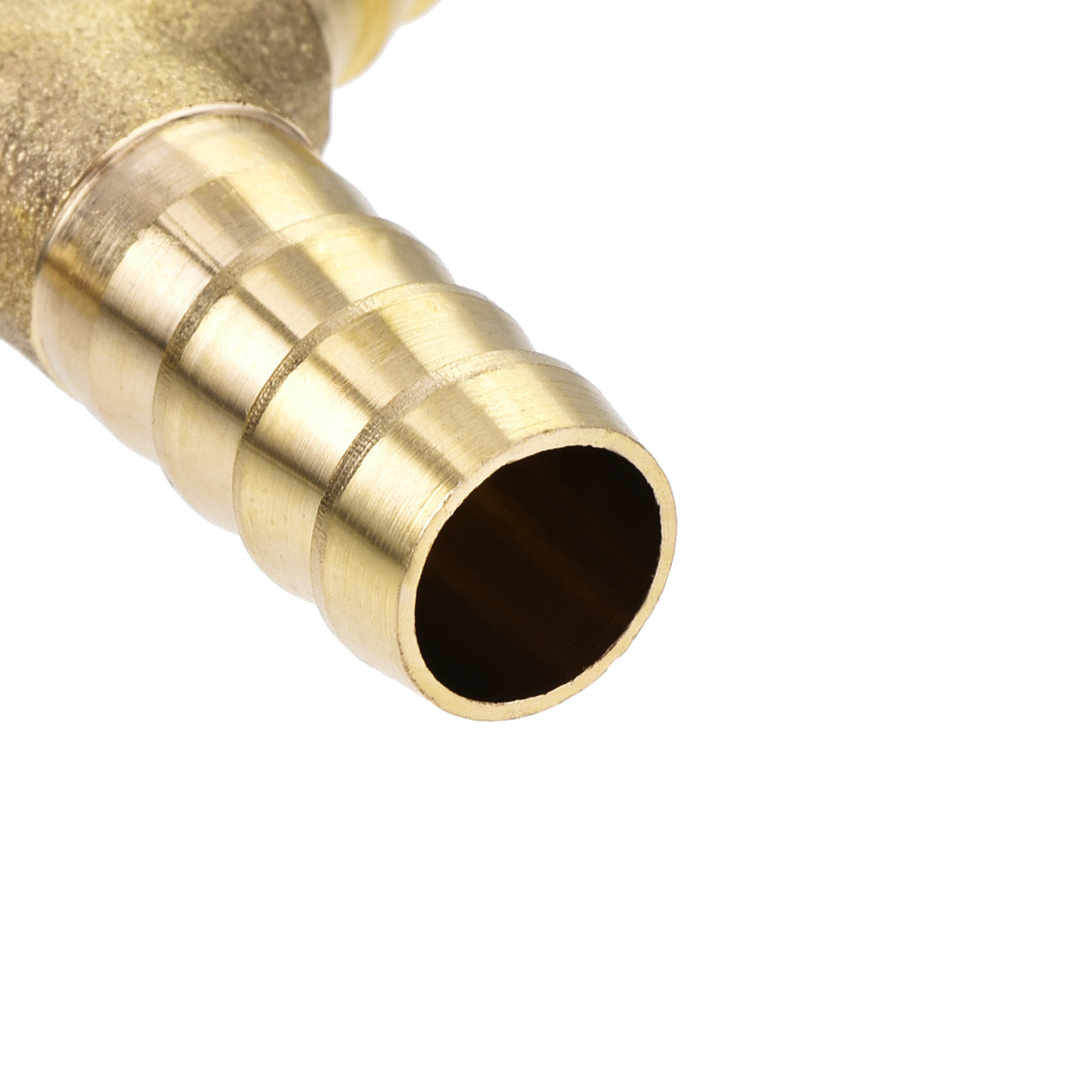 Uxcell Uxcell Reducing Barb Hose Fitting Y Shape Pipe Connector Brass 1/2" x 3/8" x 3/8"