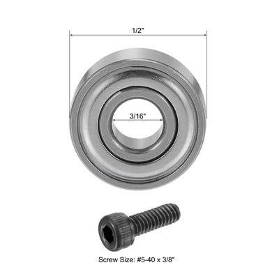 Harfington Bearing Accessory Kit Top Mounted Bearings for Router Bit