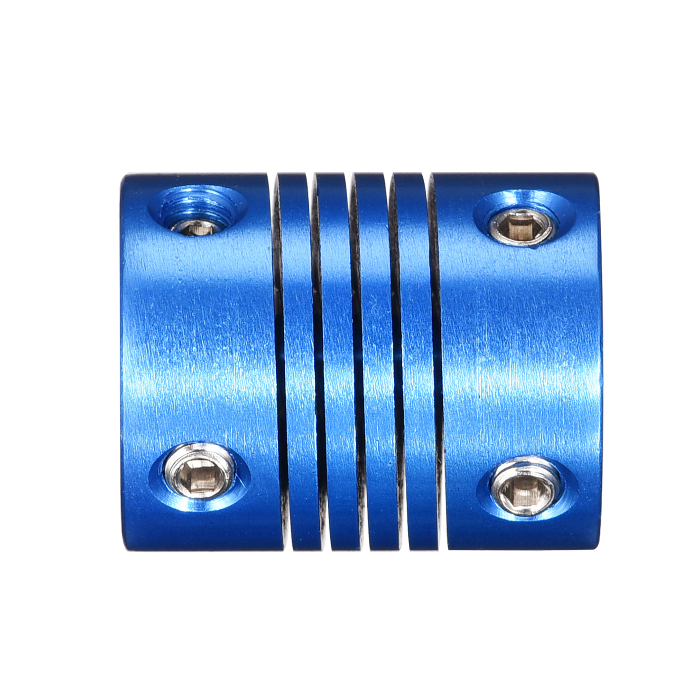 uxcell Uxcell 5mm to 4mm Aluminum Alloy Shaft Coupling Flexible Coupler L25xD20 Blue