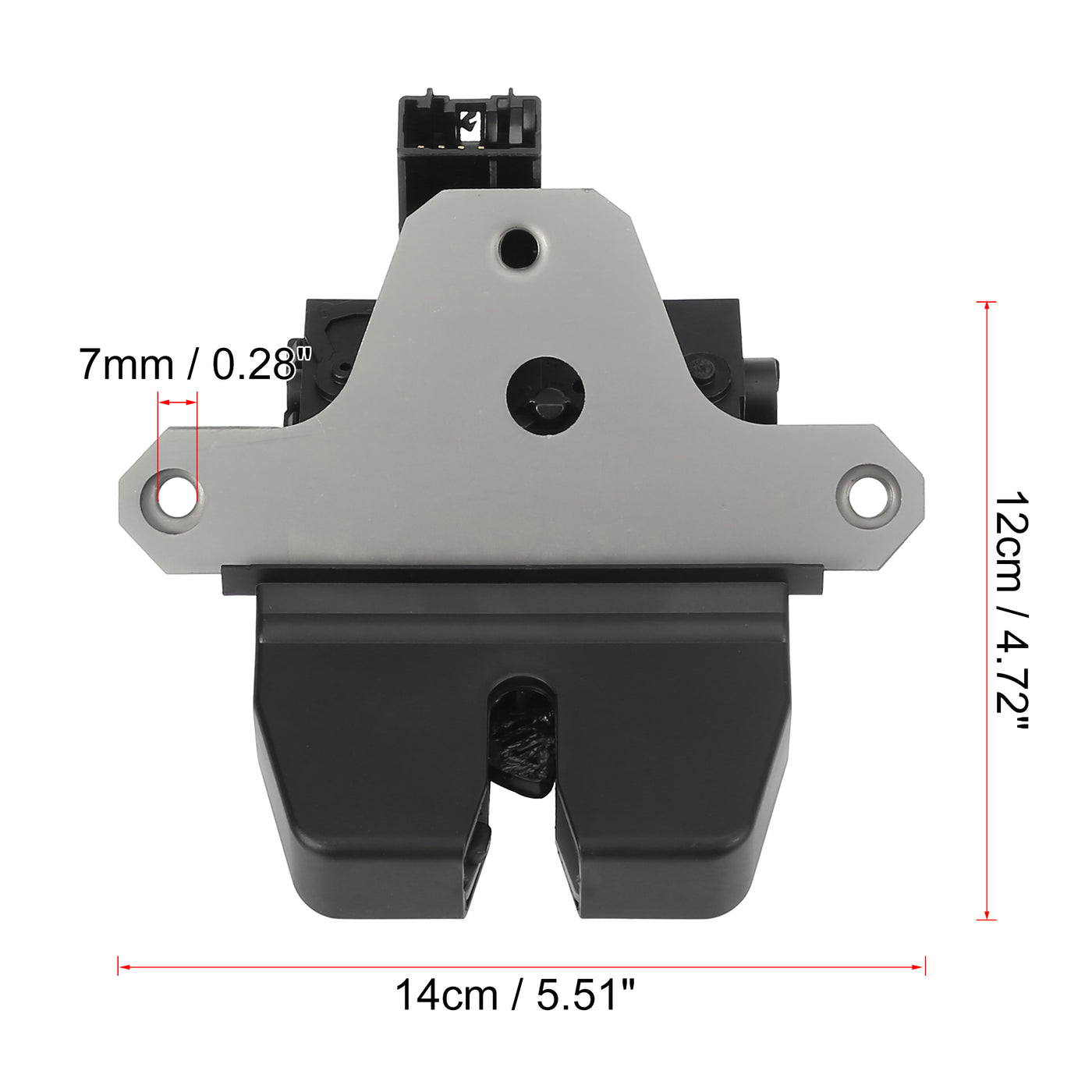 X AUTOHAUX Trunk Lift Latch Tailgate Lock Actuator LR014184 LR008546 for Land Rover 2006-2014