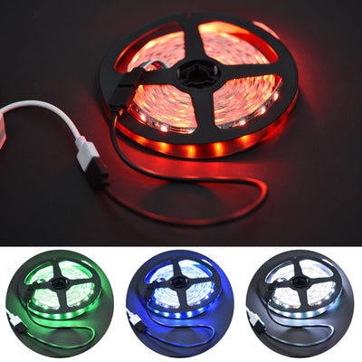 Harfington Uxcell 3Stk. 4 Pin 10mm RGB LED Streifen Licht Verlängerungskabel 1M 2M 5M weiß mit 6Stk. 4 Pin Stecker