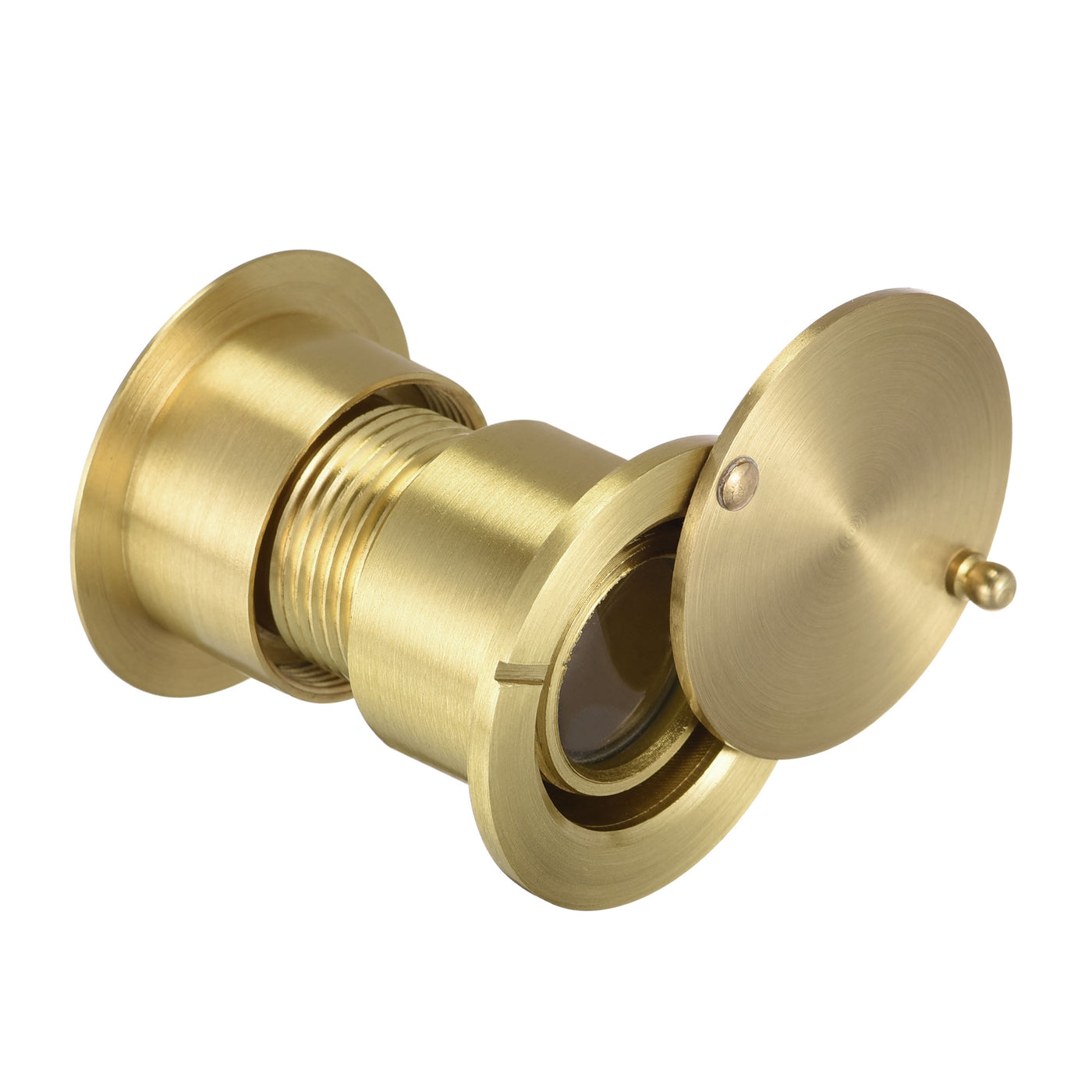 uxcell Uxcell Brass Door Viewer with Rotating Cover for Doors