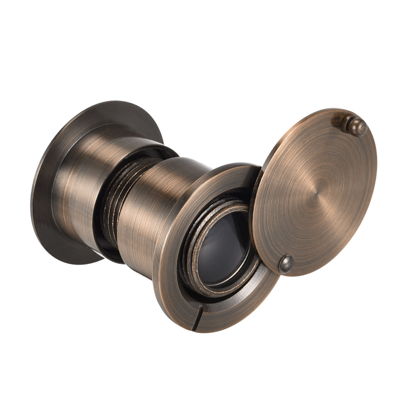 Harfington Brass Door Viewer Peephole with Rotating Covers for Doors