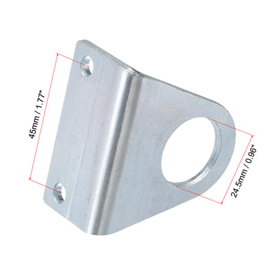 Harfington Uxcell Air Cylinder Rod Clevis Mounting Bracket 2 Bolt Holes 58.5x30x51mm MA/MAL Pneumatic Parts for 32mm Cylinder Bore, 2pcs