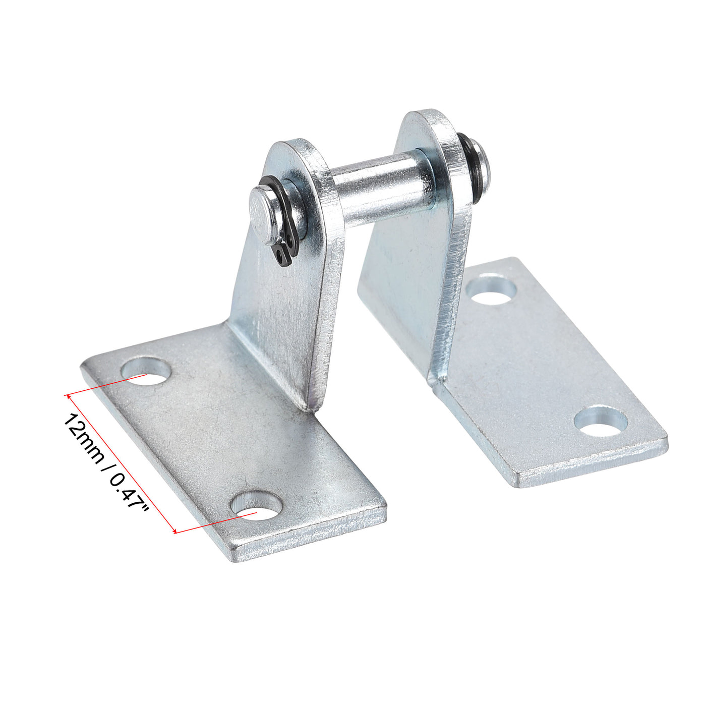 uxcell Uxcell Air Cylinder Rod Clevis Mounting Bracket 4 Bolt Holes MA/MAL Pneumatic Parts for 16mm Cylinder Bore