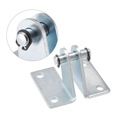 Harfington Uxcell Air Cylinder Rod Clevis Mounting Bracket 4 Bolt Holes MA/MAL Pneumatic Parts for 16mm Cylinder Bore