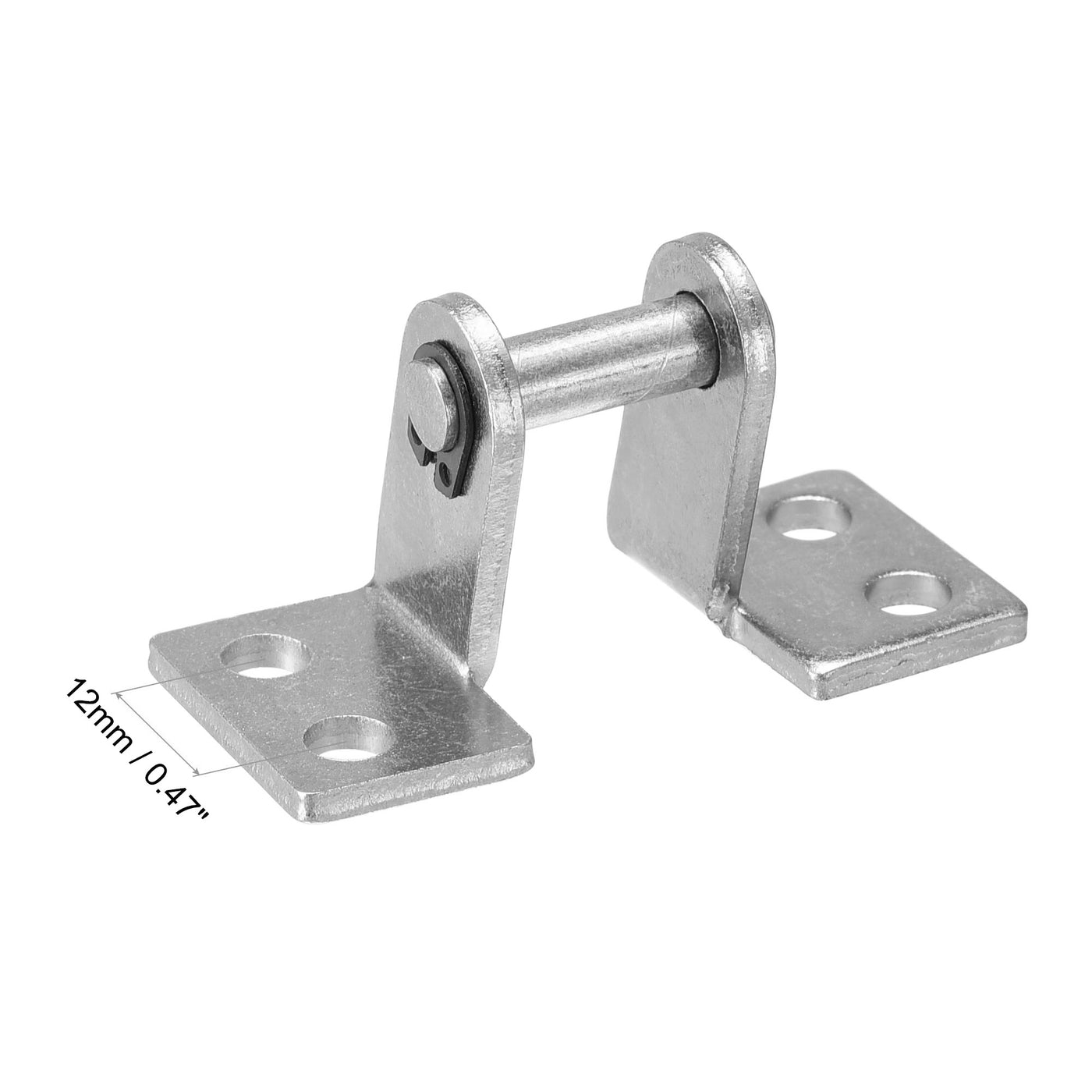 uxcell Uxcell Air Cylinder Rod Clevis Mounting Bracket 4 Bolt Holes MA/MAL Pneumatic Parts for 16mm Cylinder Bore, 2pcs