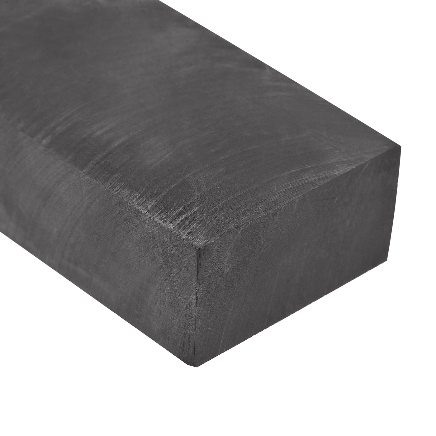 uxcell Uxcell Graphite Plate 48mmx100mmx25mm Graphite Blank Block Black 1pcs