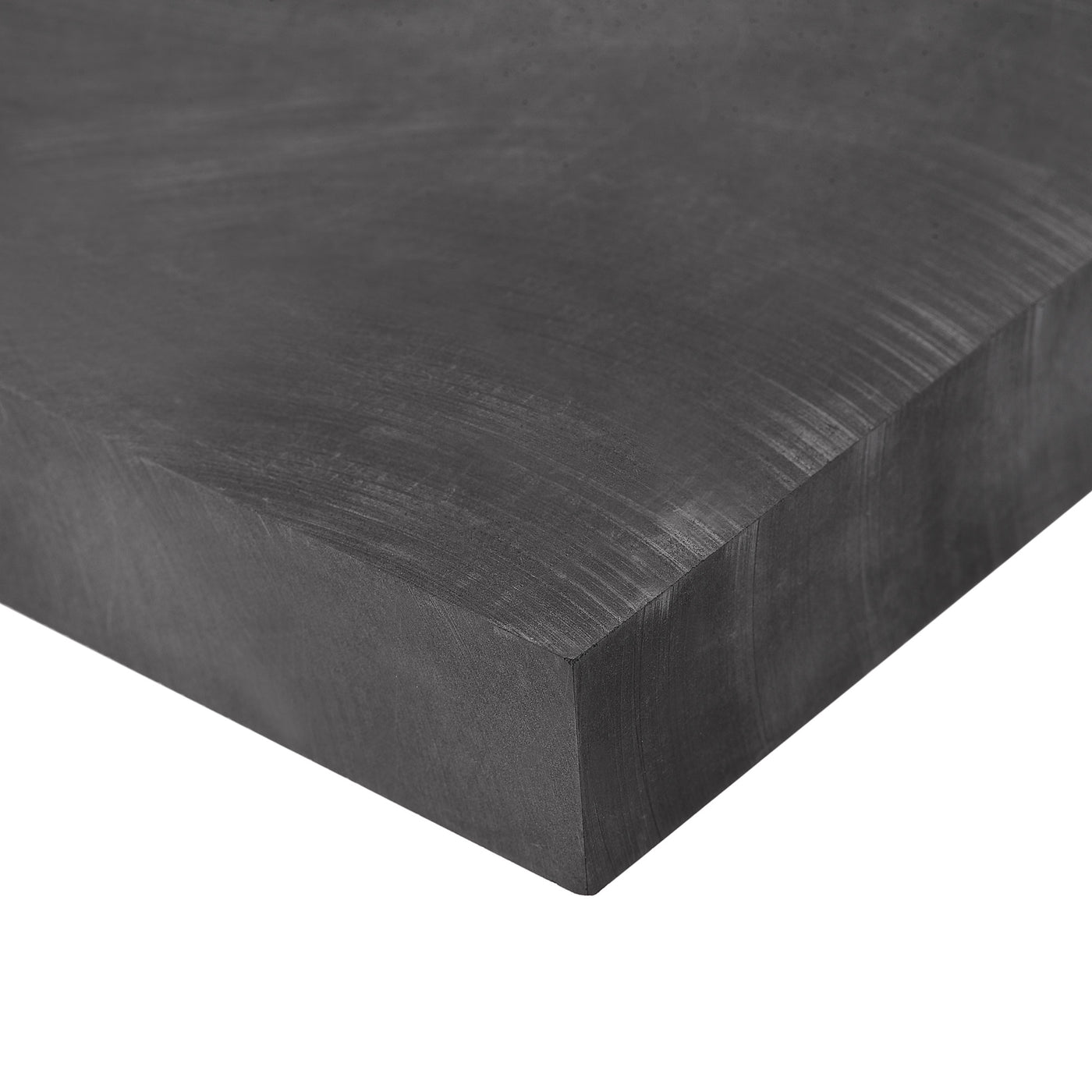 uxcell Uxcell Graphite Plate 100mmx100mmx20mm Graphite Blank Block Black 1pcs