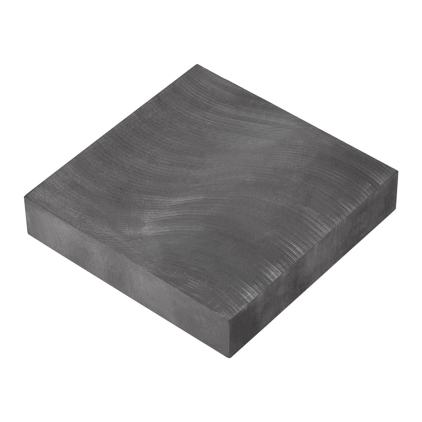 uxcell Uxcell Graphite Plate 100mmx100mmx20mm Graphite Blank Block Black 1pcs