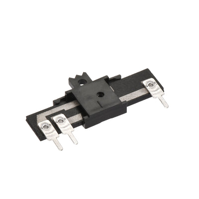 Harfington Uxcell Variable Resistors 35mm Straight Slide Potentiometer B20K Single Channel 2pcs