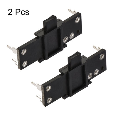 Harfington Uxcell Variable Resistors 30mm Straight Slide Potentiometer B20K Single Channel 2pcs