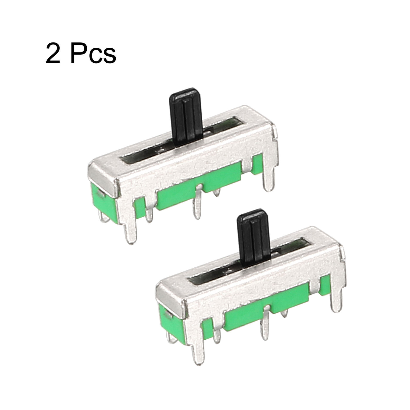 uxcell Uxcell 2Stk Fader Variabler Widerstände Mischer B10K Ohm Ein Kanal 18mm Gerade Rutsche Potentiometer