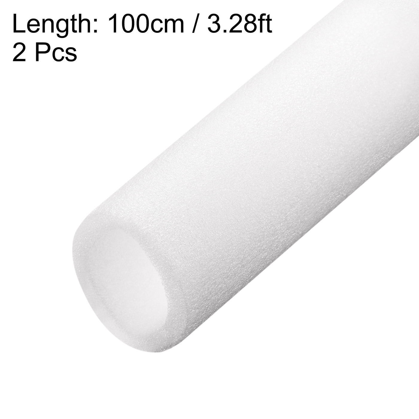 uxcell Uxcell Foam Tube for Protecting Pipes and Heat Preservation Pipe Insulation