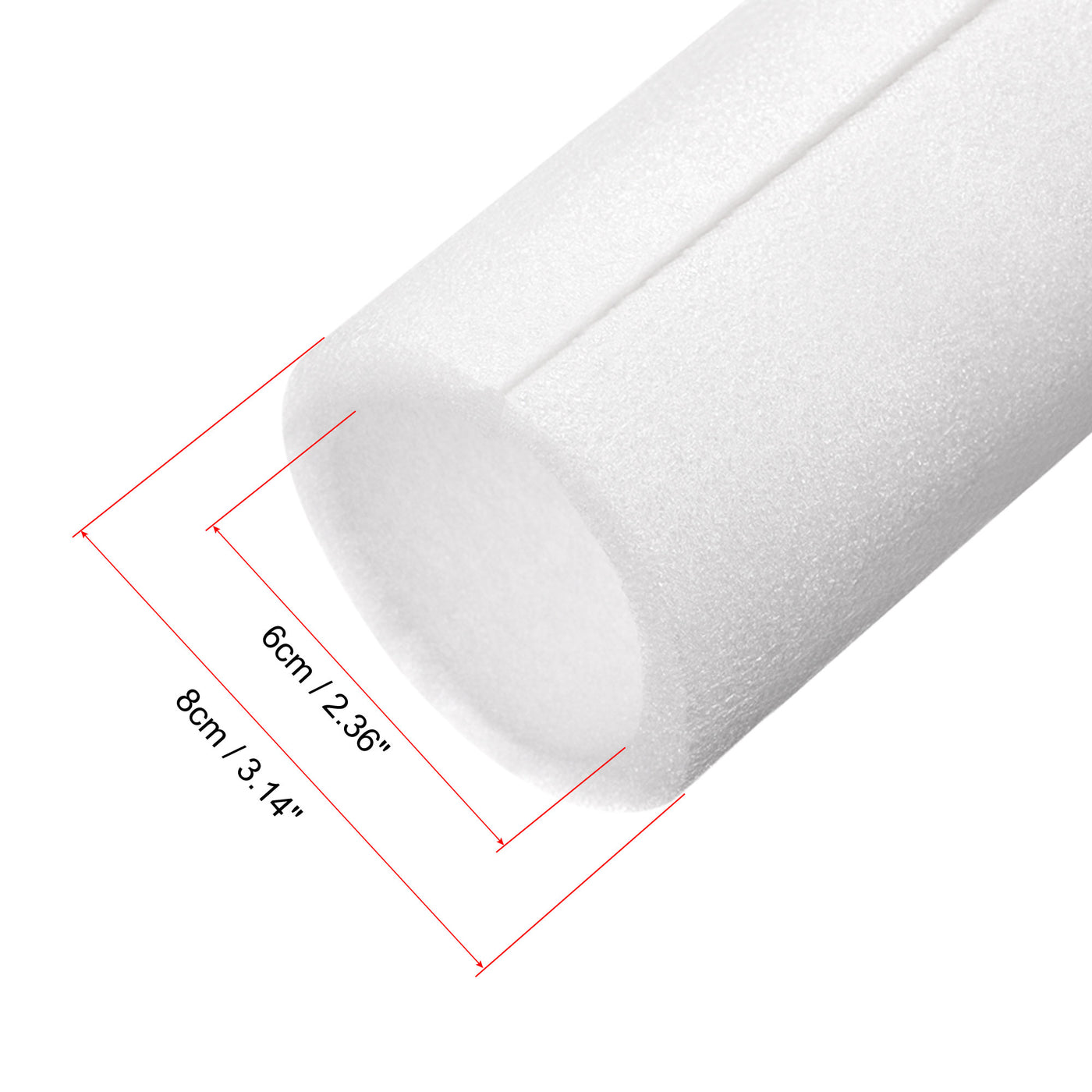 uxcell Uxcell Foam Tube for Protecting Pipes Heat Preservation Insulation Pipe Kit