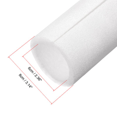 Harfington Uxcell Foam Tube for Protecting Pipes Heat Preservation Insulation Pipe Kit