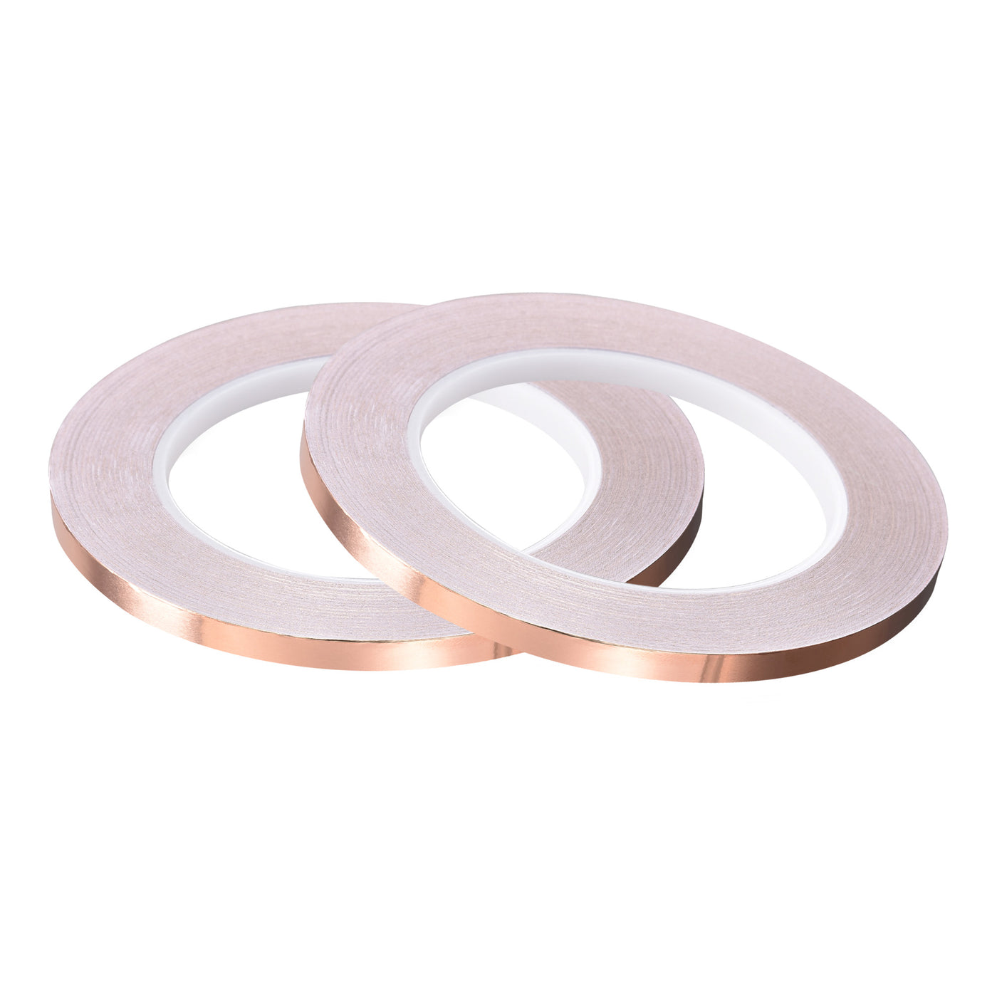 uxcell Uxcell Single-Sided Conductive Tape Copper Foil Tape 6mm x 30m/98.4ft 2pcs