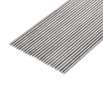 Harfington Uxcell 25Pcs M3 x 100mm Fully Threaded Rod 304 Stainless Steel Right Hand Threads