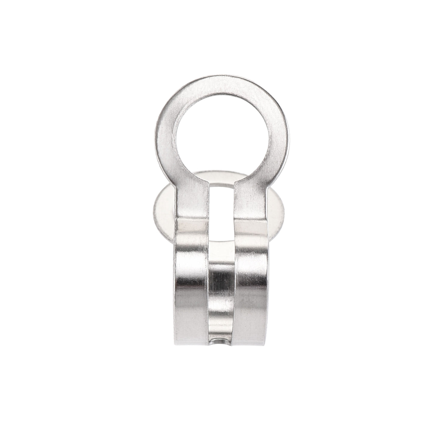 uxcell Uxcell Ball Chain Connector, 8mm Double Ring Style Link Stainless Steel Loop Connection, Pack of 10