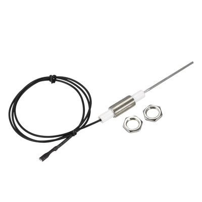 Harfington Uxcell Ignitor Wire Ceramic Electrode Assembly 600mm Length Gas Grill Ignitor Wire Ignition Electrode Replacement