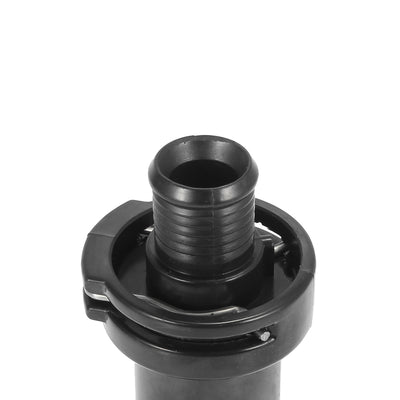 Harfington Schwarzer Motorthermostat Kunststoff Metall 11717787870 für Fahrzeug