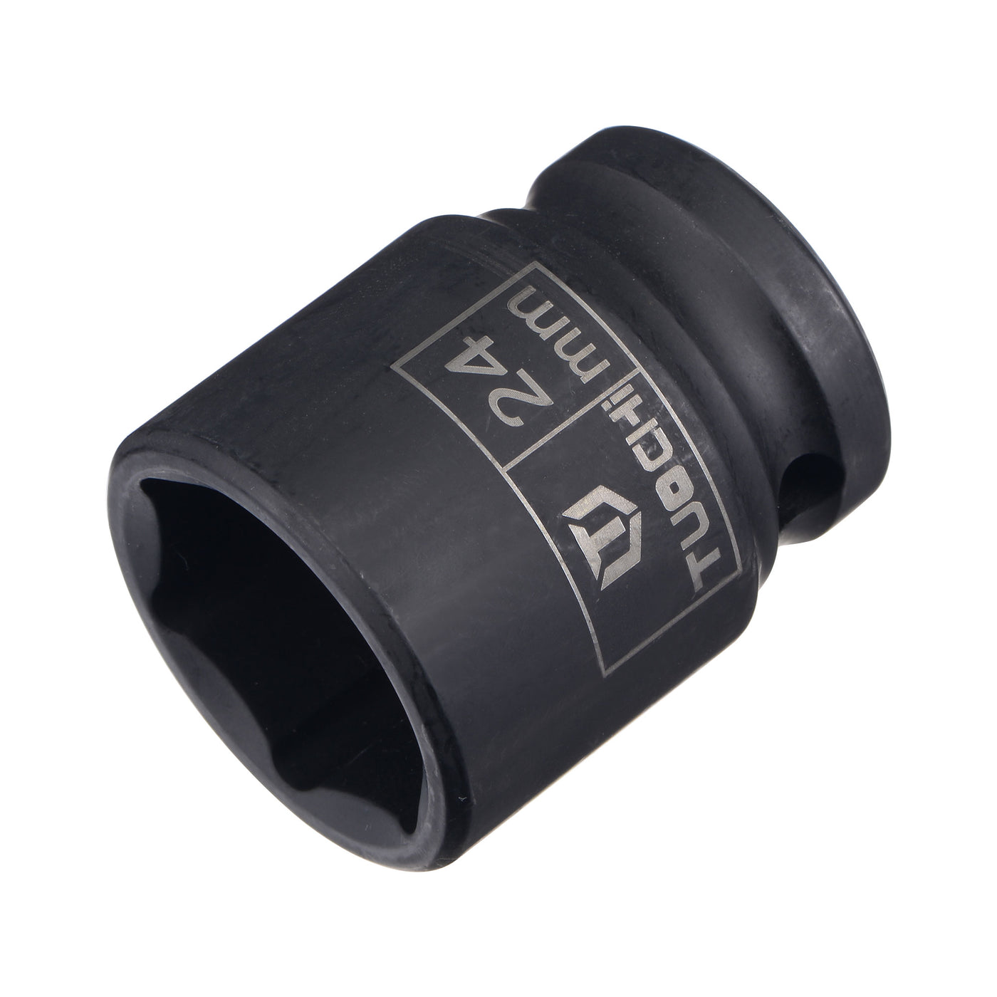 uxcell Uxcell 1/2" Antrieb durch 24mm 6-Punkt Schlagschrauber CR-V Stahl 1,61" Länge flache metrische Größen