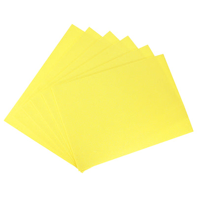 uxcell Uxcell Light Yellow Shiny EVA Foam Sheets 12 x 8 Inch 2mm Thick for Crafts DIY 6 Pcs