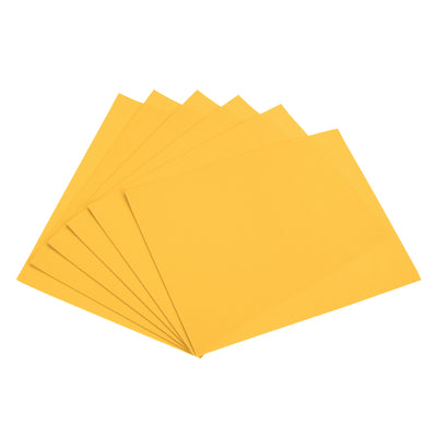 uxcell Uxcell Yellow EVA Foam Sheets 11 x 8 inch 1.7mm Thickness for Crafts DIY Projects 6 Pcs