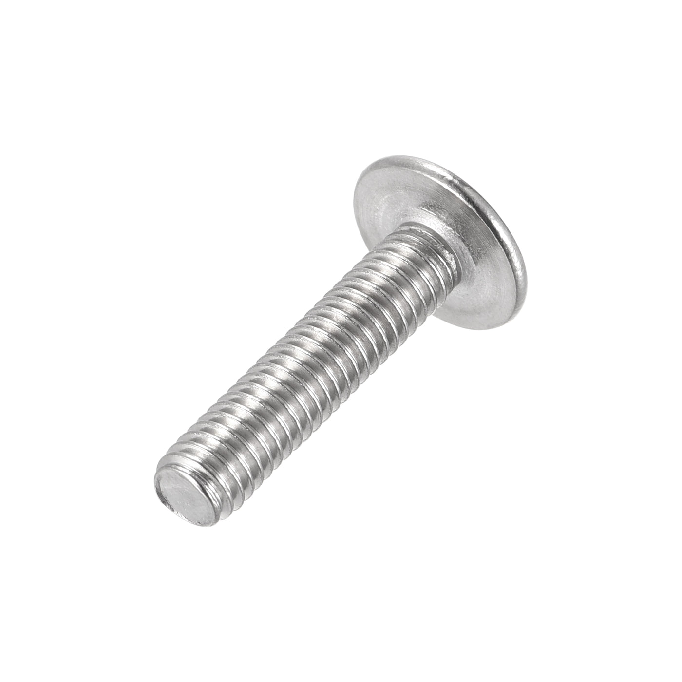 uxcell Uxcell 304 Stainless Steel Flanged Button Head Socket Cap Screws