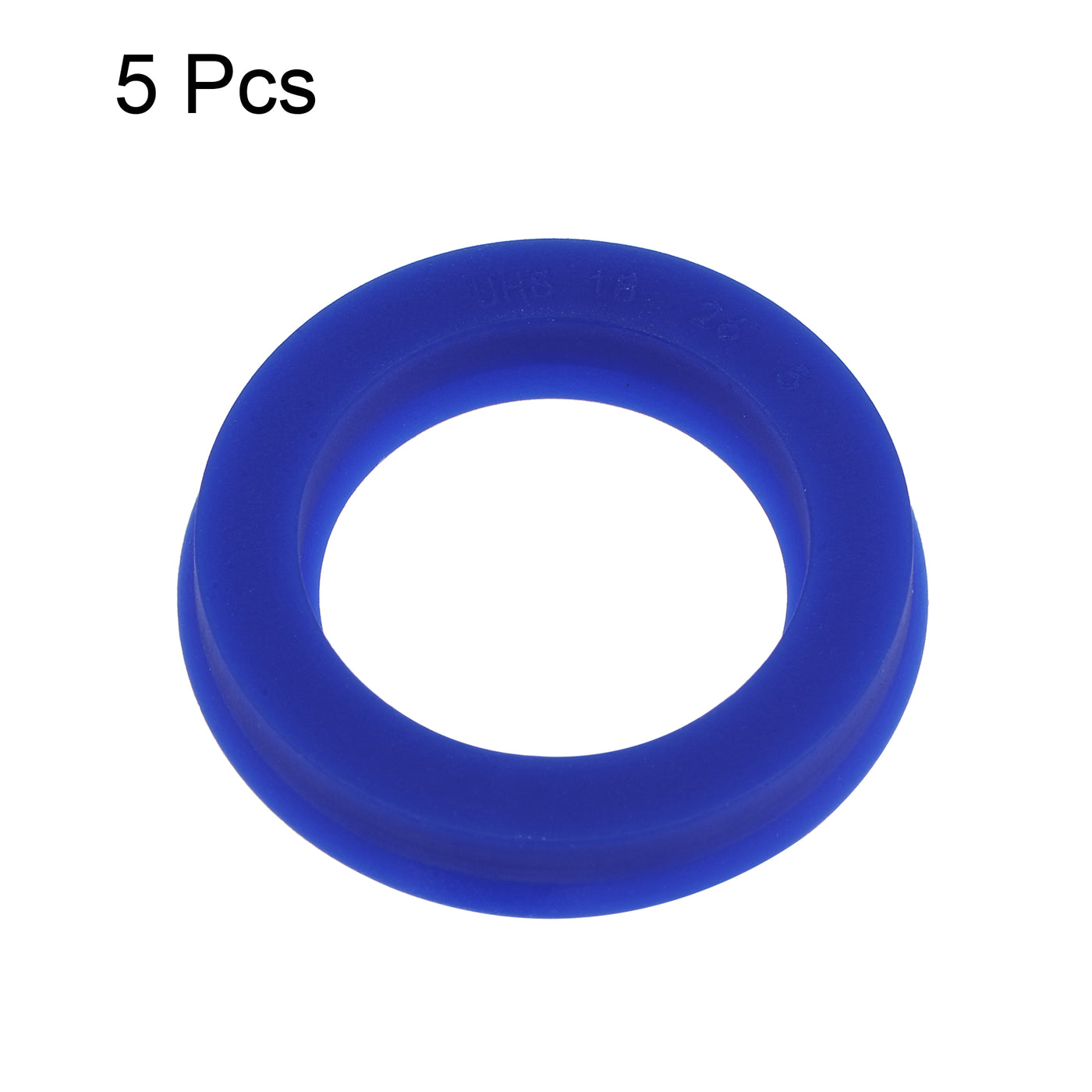 uxcell Uxcell UHS Radial Shaft Seal 18mm ID x 26mm OD x 5mm Width PU Oil Seal, Blue Pack of 5