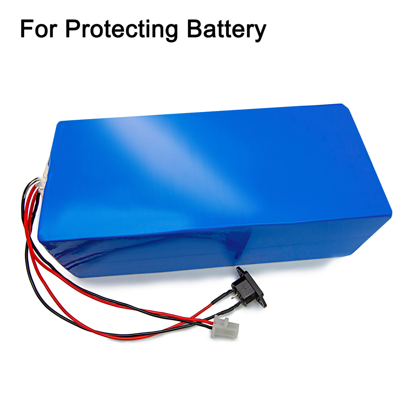 Harfington Battery Wrap PVC Heat Shrink Tubing 63mm Dia 100mm Flat 1m Blue Good Insulation for Battery Pack