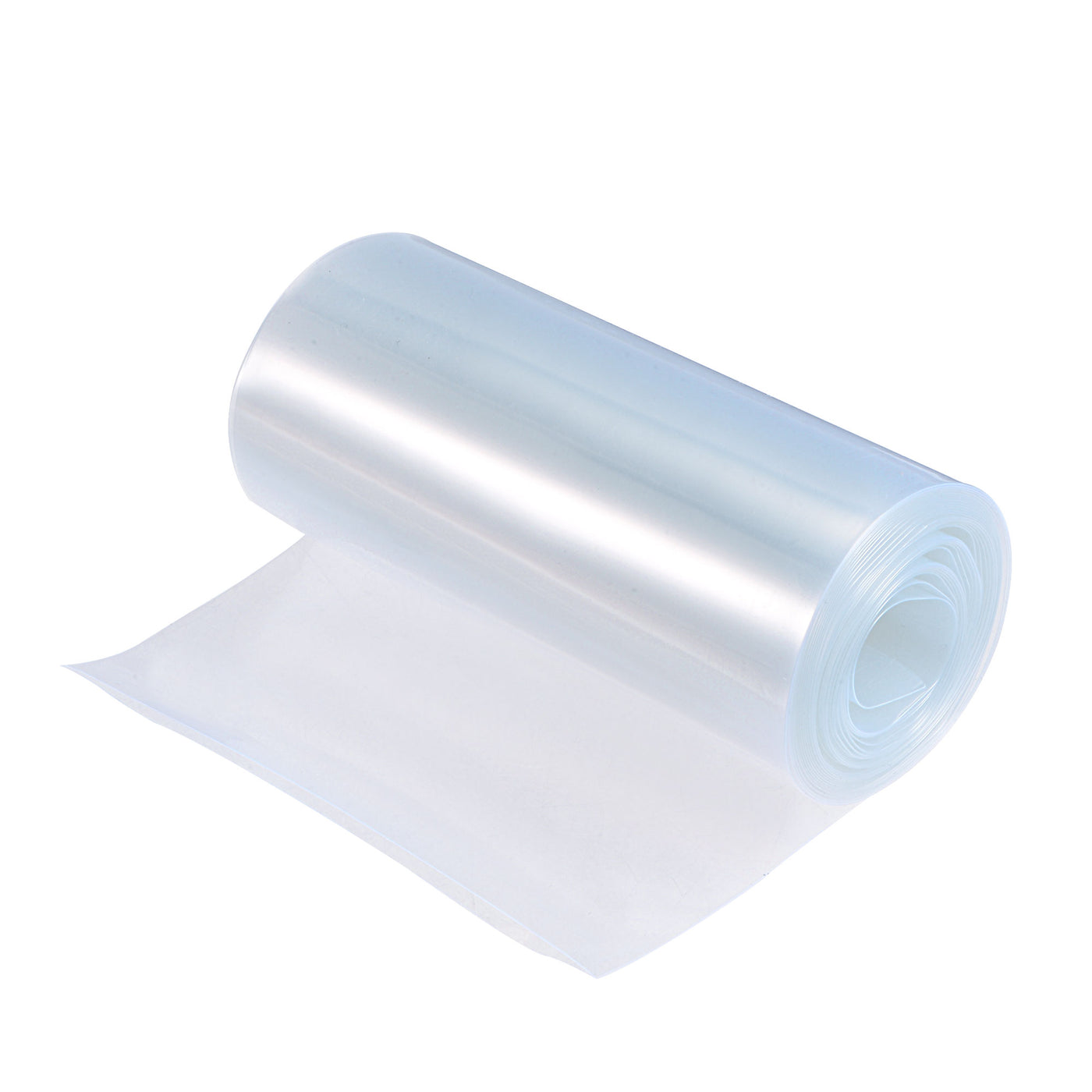 Harfington Battery Wrap PVC Heat Shrink Tubing 65mm Dia 103mm Flat 4m Clear Good Insulation for Battery Pack