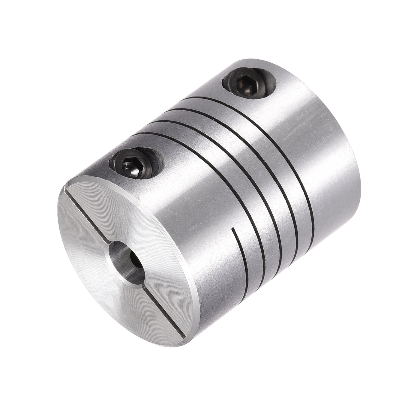 uxcell Uxcell 2PCS Motor Shaft 5mm to 7mm Helical Beam Coupler Coupling 25mm Dia 30mm Length